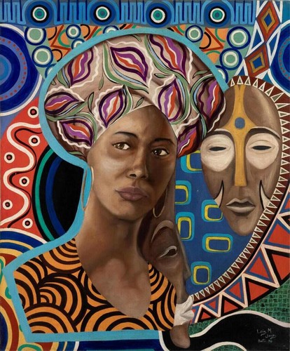 Loïs mailou jones - jones, untitled