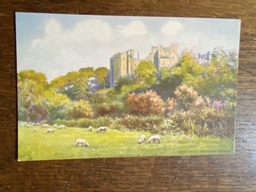 Ludlow castle shropshire tuck - castle,