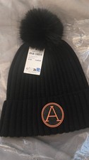 Black arctic army womens hat