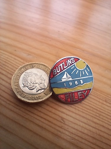 Vintage butlins filey 1963 - filey,