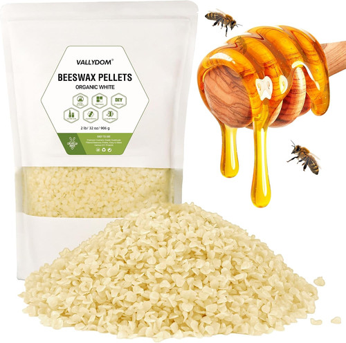 Beeswax 2lb white - beeswax,