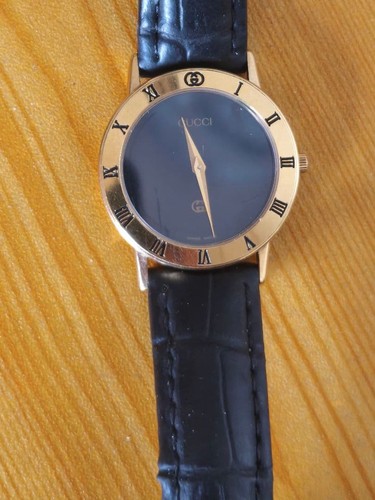 Gucci 3000m black dial - dial, qz