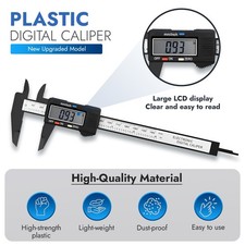 Digital Vernier Caliper 0-150mm 6 Inch Electronic Micrometer Caliper Inches/MM