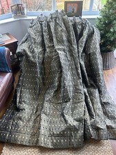 Huge MTM Curtains Khaki  Faux