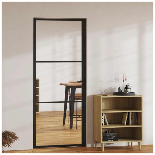 Interior glass door black - interior,