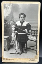 1880s CDV Boy With Rocking