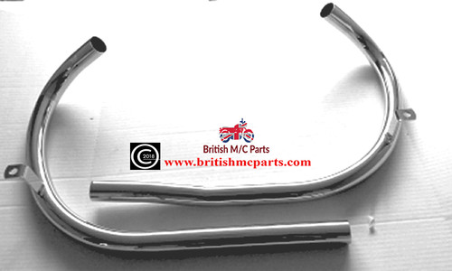 Bsa exhaust pipe early - exhaust,