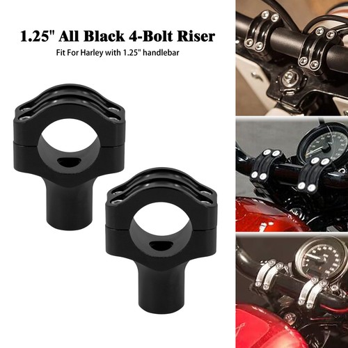 Handlebar black riser - handlebar, kits