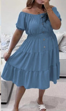 Women Elastic Bardot Off