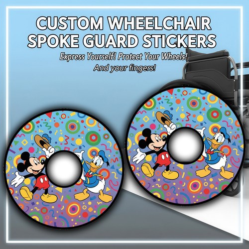 Wheelchair spoke guard - wheelchair,