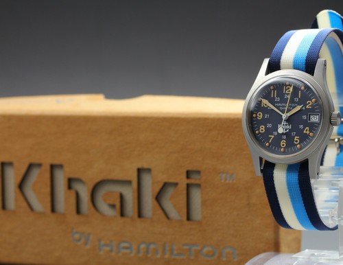 Hamilton khaki 9797 blue - 9797, anker