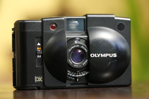 Olympus xa3 compact film - olympus,