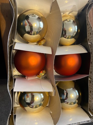 Vintage kerstglas german - vintage,