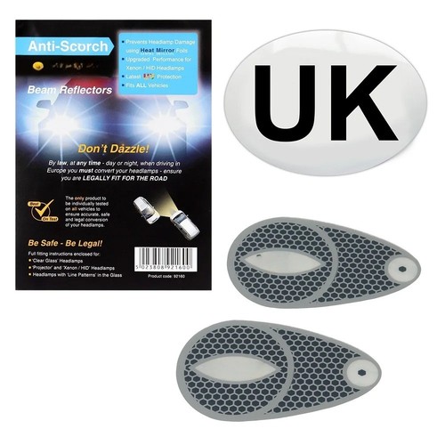 New headlight deflectors - new,