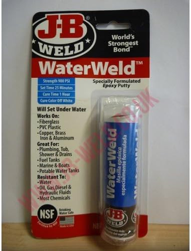 Weld tank repair - tank, putty