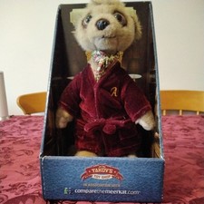 Compare the Meerkat - Alexander/Alexandr - Meerkat Soft Toy, Certificate  & box
