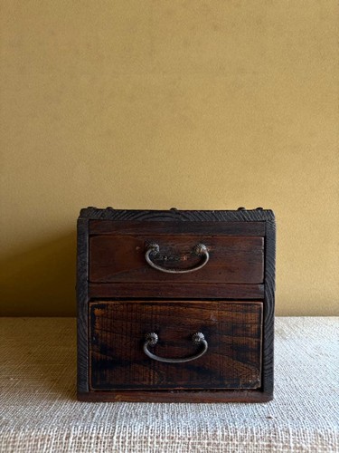 Vintage japanese wooden tier - vintage,