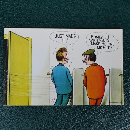 Postcard bamforth comic - ,