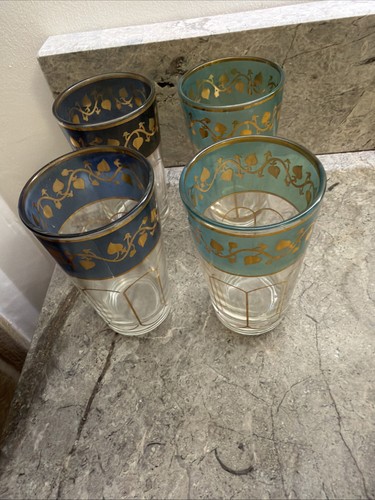 Vintage moroccan tea - tea, glasses