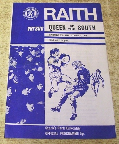 Raith rovers programmes - rovers,