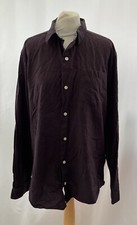 Next Signature Men's Deep Purple L Cotton Long Sleeve Shirt
