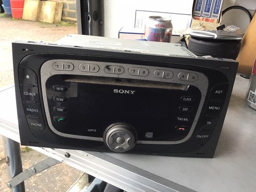 Fiesta mk6 sony stereo - stereo, cd