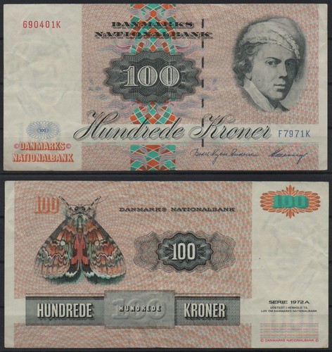 29006 banknote denmark - -,