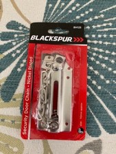 NEW Security Door Chain Blackspur Safety Restrictor 