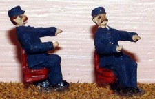 Painted loco crew - painted, 2