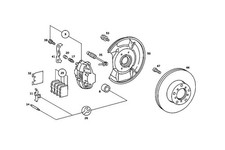 Mercedes-Benz Genuine Brake