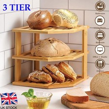 24x25cm 3 Tier Bamboo Corner