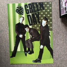 Green Day 2005 American Idiot 3D Lenticular Poster/Hologram Rare H68cm X W49cm
