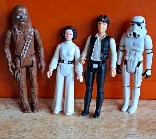 Star wars vintage 1977 action - star,