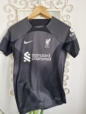 Kids NIKE Liverpool FC 22/23 Alisson Becker Goalkeeper kit Size- L  CG N09