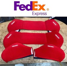 Recaro Red Seat Cover Set with