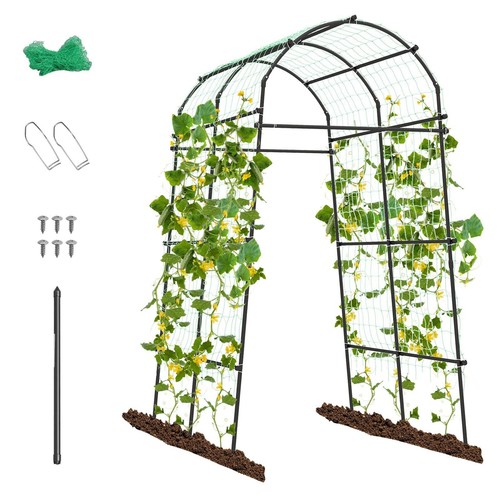 230cm metal garden arch - garden,