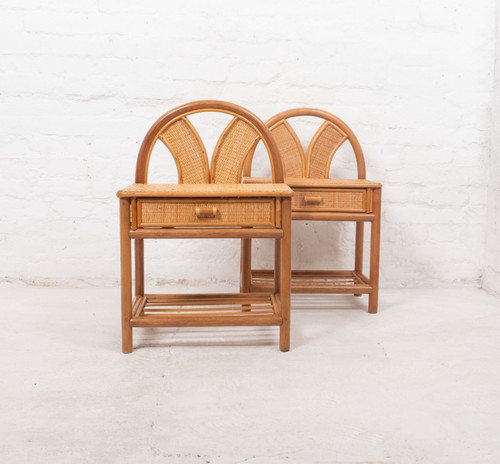 Vintage mid century bamboo - century,
