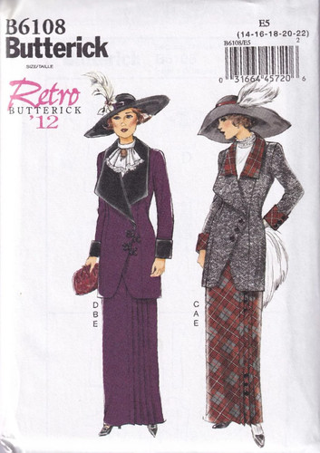 Butterick b6108 retro - butterick,