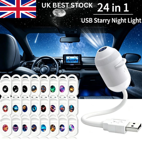 24pcs rotatable galaxy - hd, star