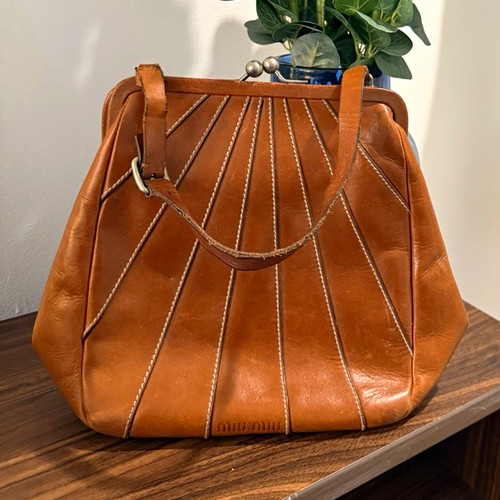 Miu leather vintage - miu,