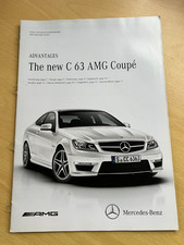 Mercedes Benz C63 AMG Coupe Advantages
