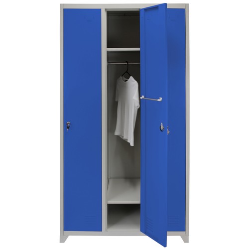 Metal lockers steel staff - steel,