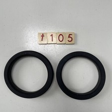 NOS Solid Black Rubber Tyres