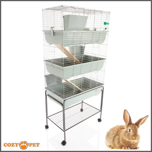 Rabbit cage guinea pig - pig, 3-tier