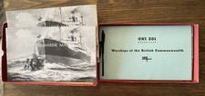 1943 WWII US ONI 201 Warships