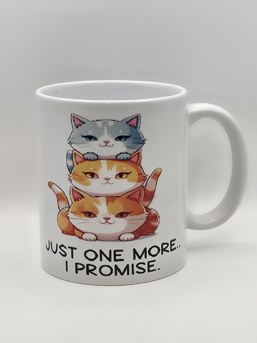 Cat lovers mug just one - cat,