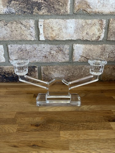 Vintage crystal glass - , double
