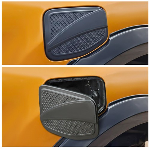 Matte black fuel tank - black,