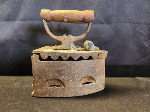 Antique primitive hot coal - -,