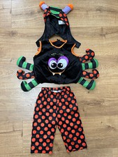 M&S Baby Spider Halloween Costume, 3-Part Set, 6-12mths, Used